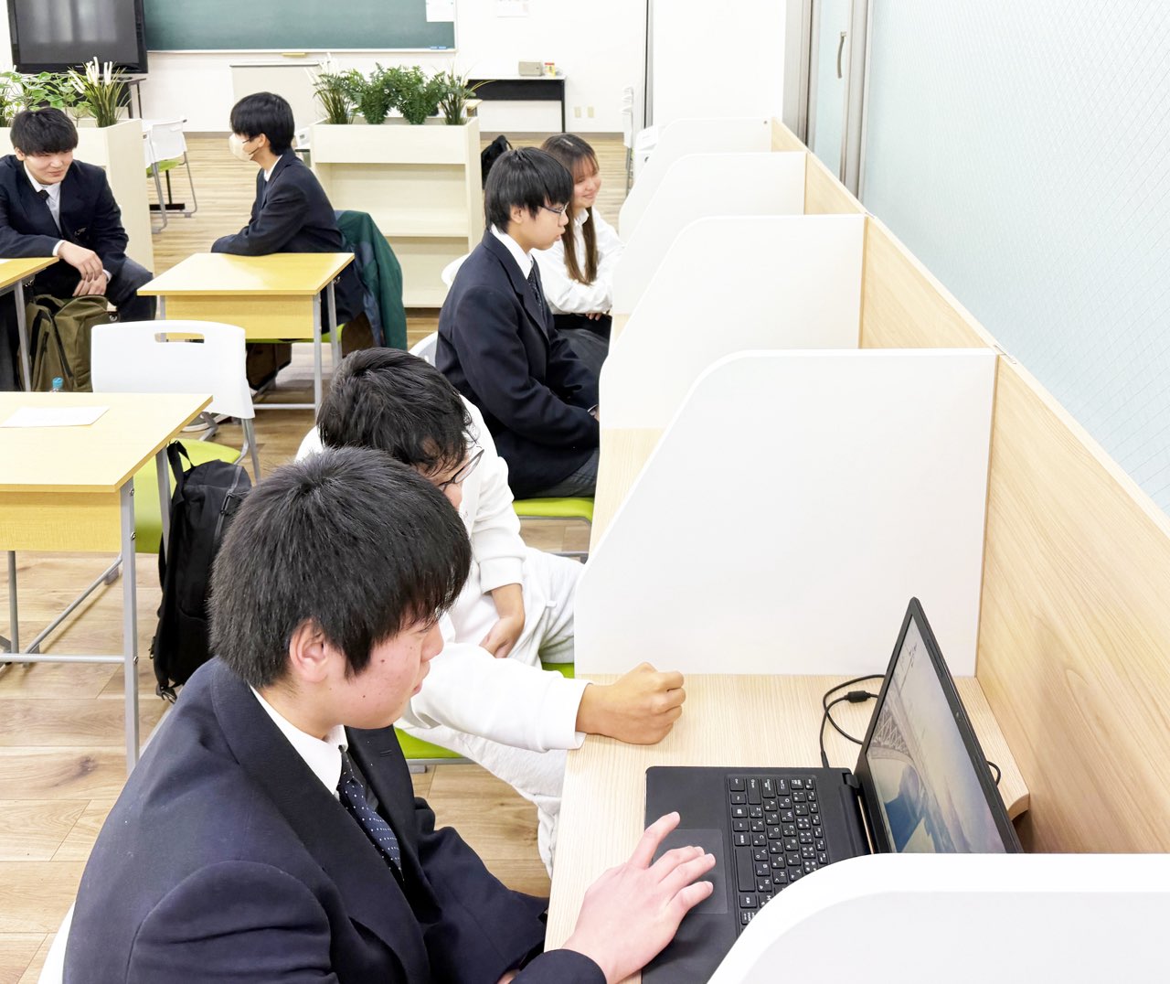 まずは週１回の登校から